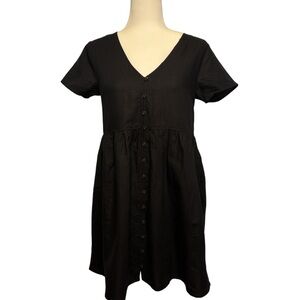 Madewell Babydoll Linen Dress NWT